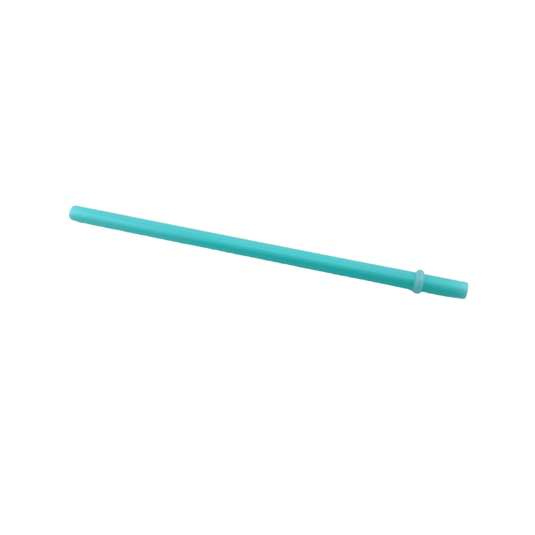 16oz Glass Glitter Globe - Colored Straws - Tipsy Magnolia
