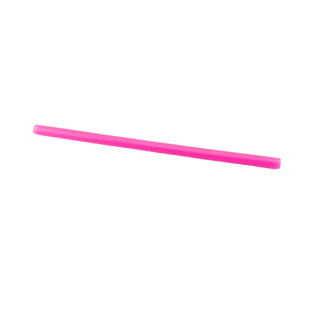 16oz Glass Glitter Globe - Colored Straws - Tipsy Magnolia