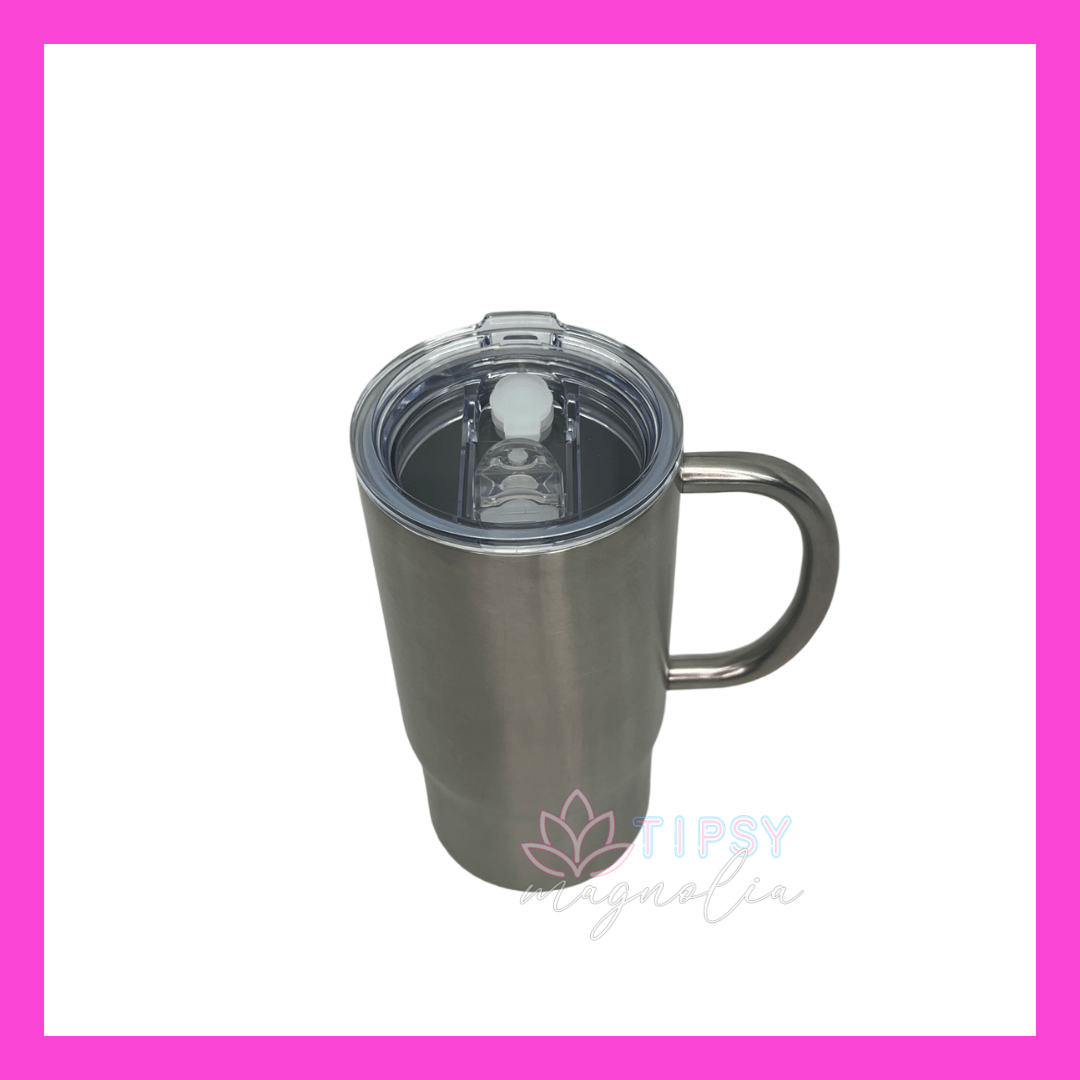16oz Travel Mug - Tipsy Magnolia