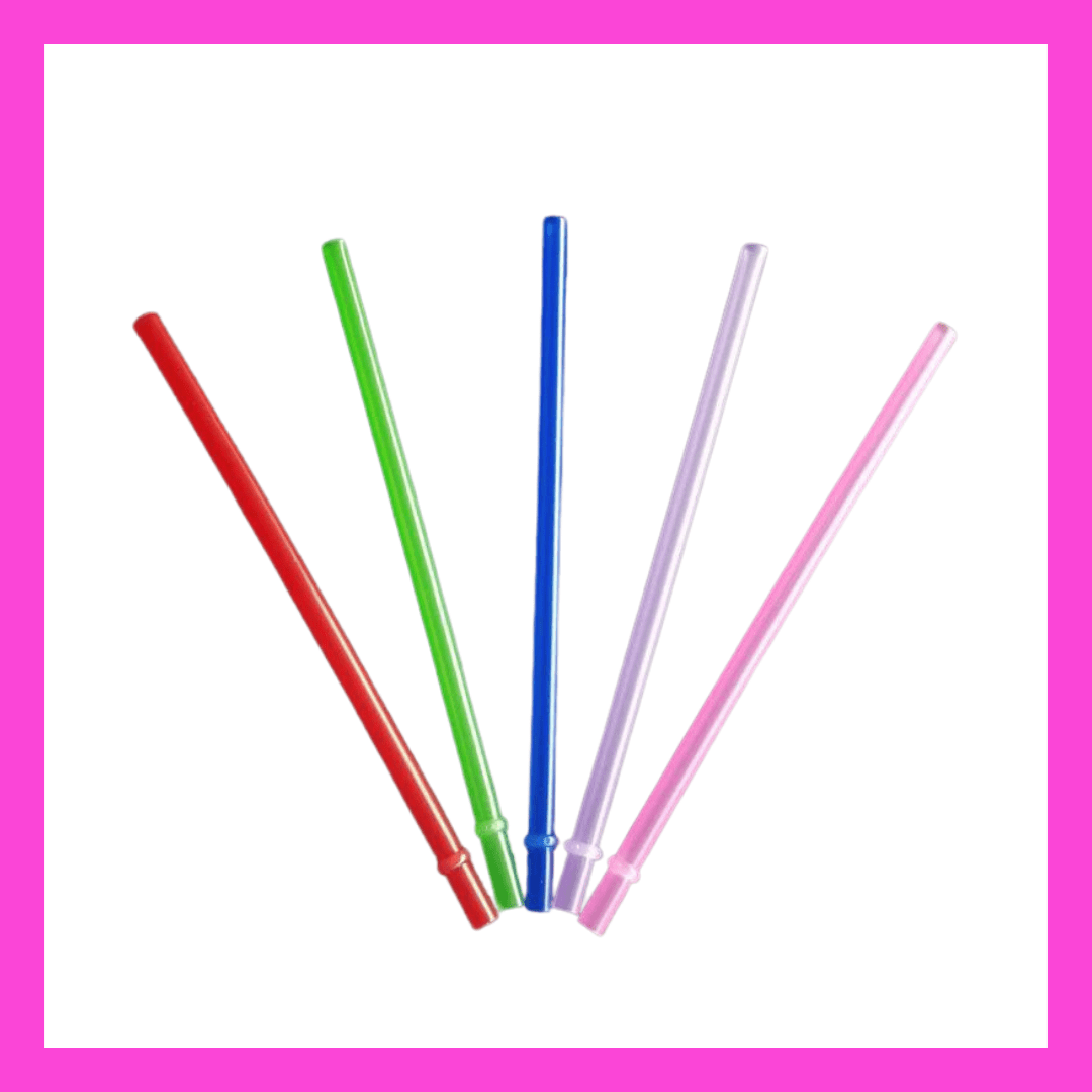 Color Straws - 5-Pack - Tipsy Magnolia