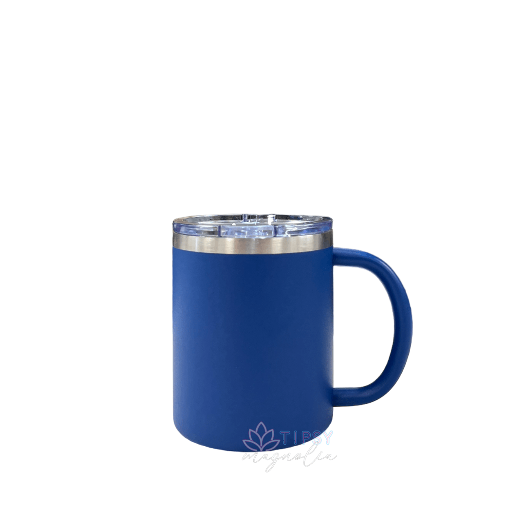 12oz Morning Mug - Powder Coat - Tipsy Magnolia