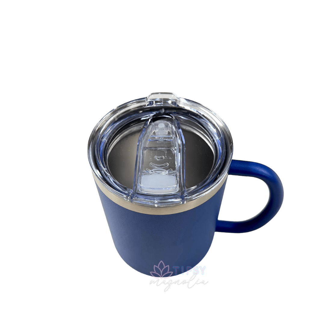 12oz Morning Mug - Powder Coat - Tipsy Magnolia