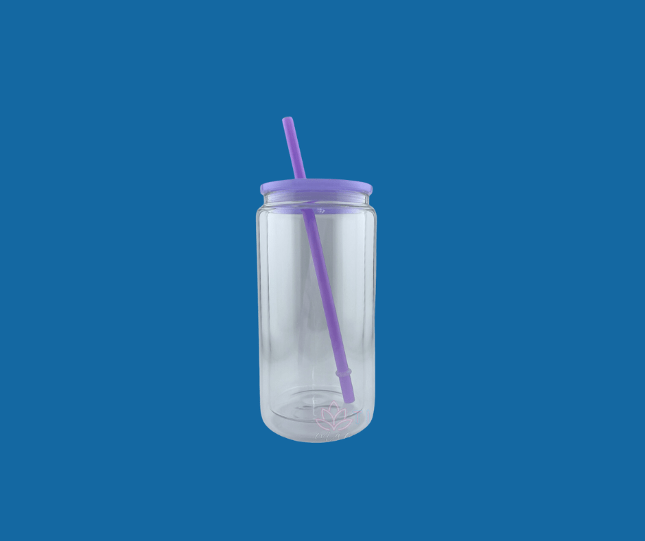 16oz Acrylic Cans - Tipsy Magnolia