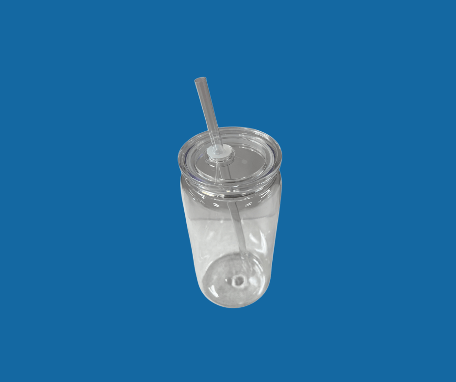 16oz Acrylic Cans - Tipsy Magnolia
