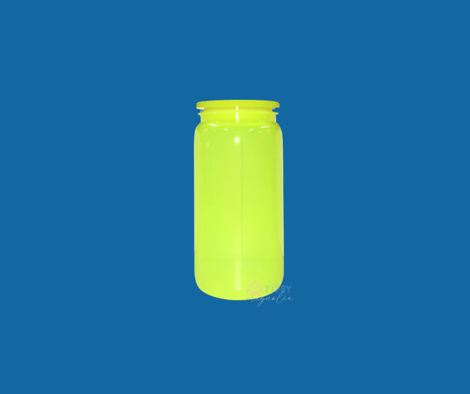 16oz Acrylic Neon Can - Tipsy Magnolia