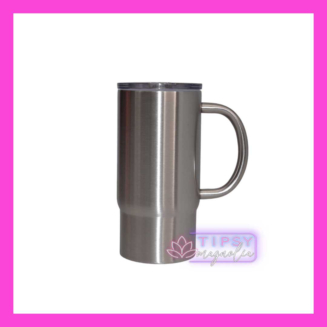 16oz Travel Mug - Tipsy Magnolia
