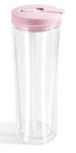20oz Acrylic Snow Globe Cup - Colored Flip Straw lid - Tipsy Magnolia