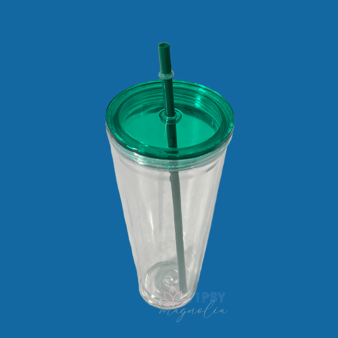 24oz Acrylic Lids - Tipsy Magnolia