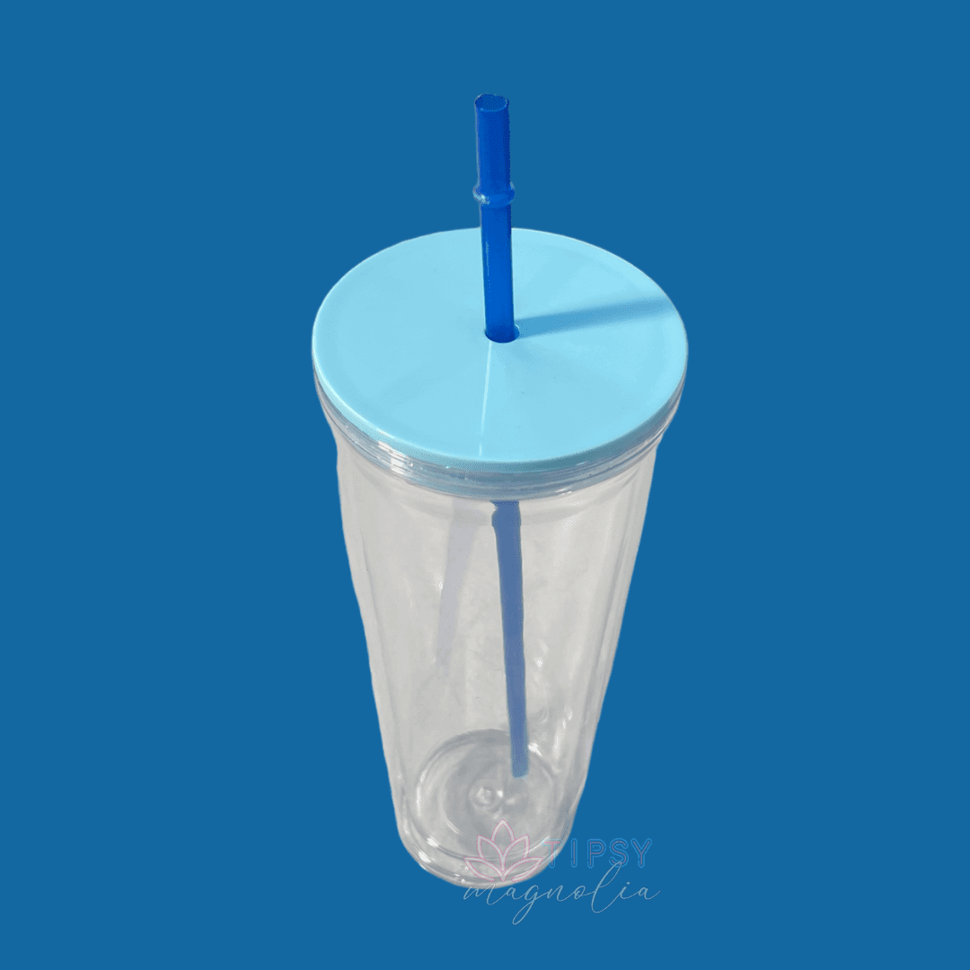 24oz Acrylic Lids - Tipsy Magnolia