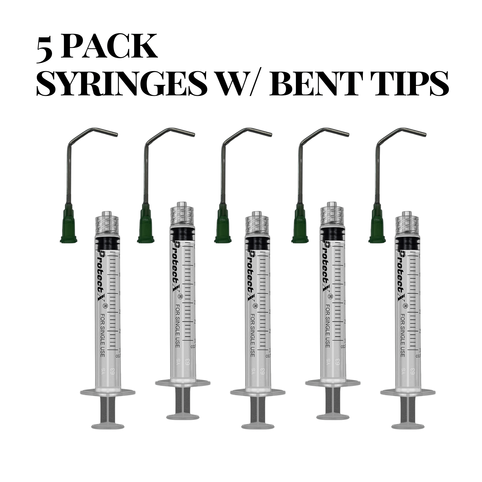 3ML DISPENSING SYRINGE WITH 2IN BLUNT TIP - Tipsy Magnolia