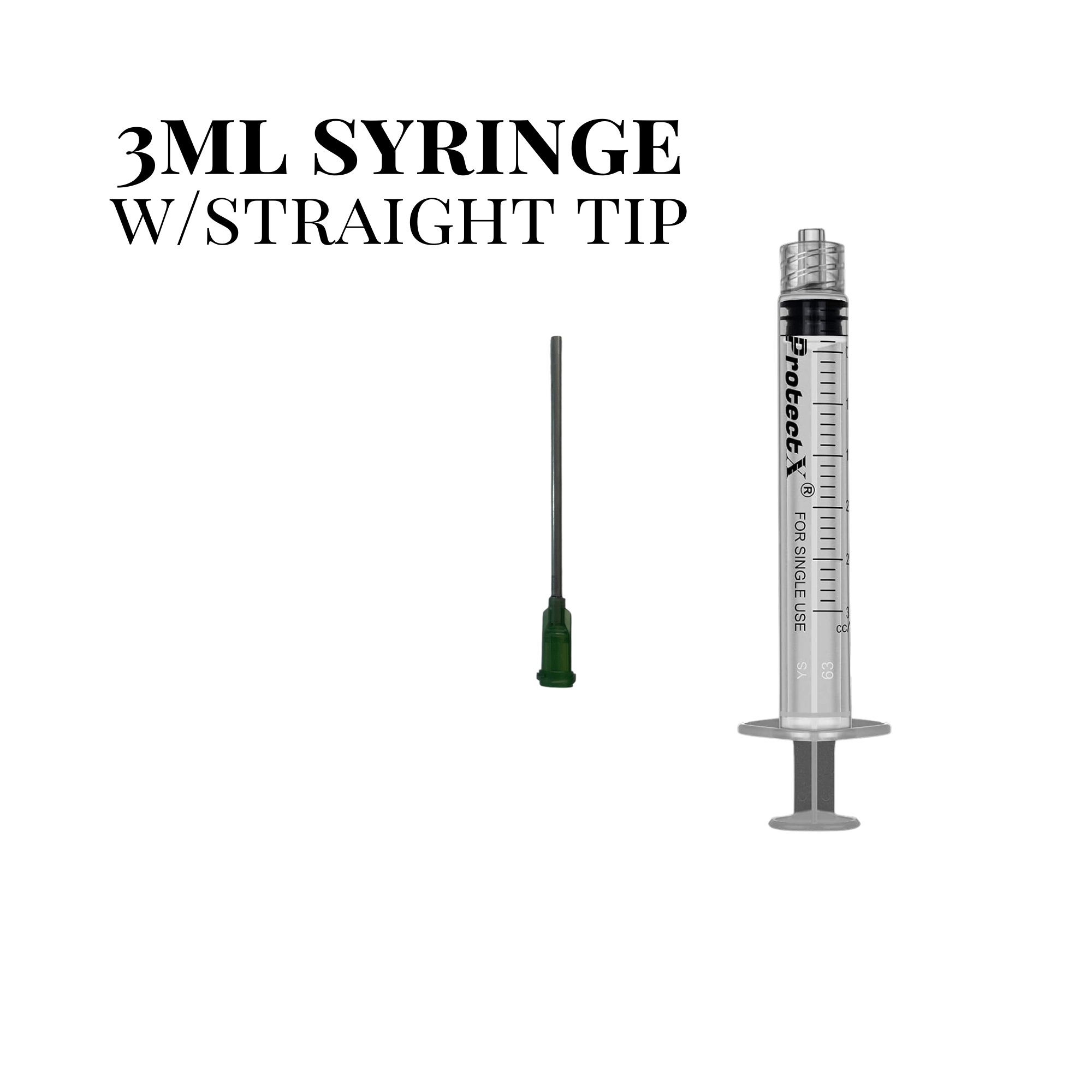 3ML DISPENSING SYRINGE WITH 2IN BLUNT TIP - Tipsy Magnolia