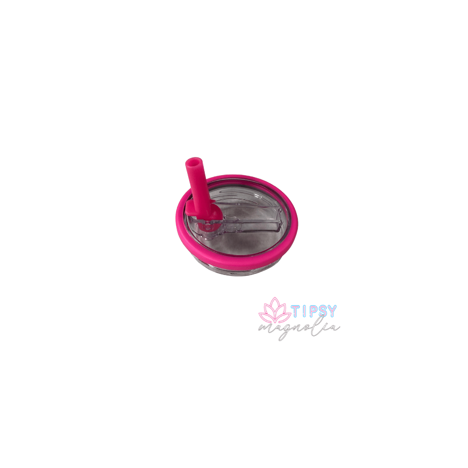 40oz Tipsy Flip Lid - Tipsy Magnolia
