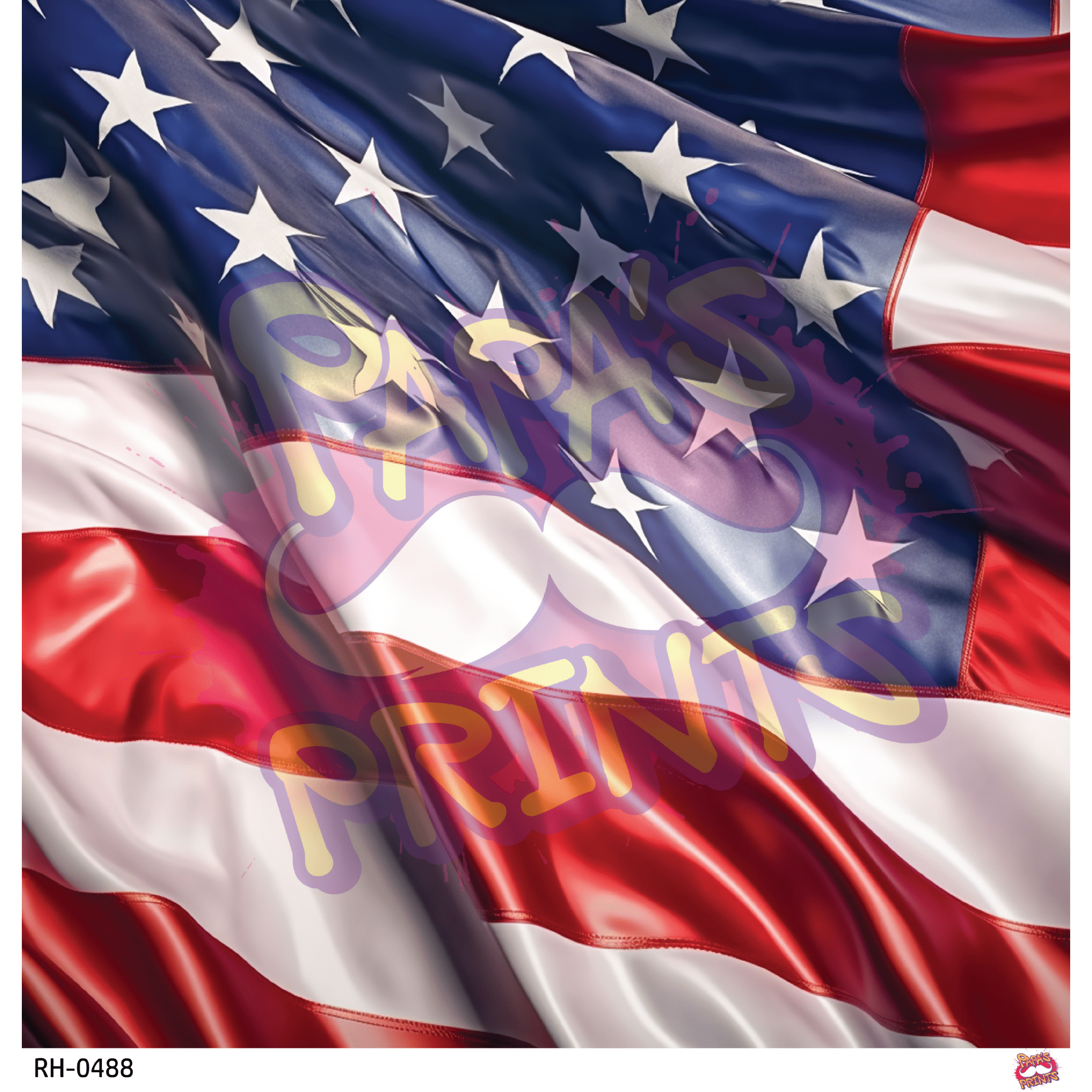 American Flag 3D Vinyl - Tipsy Magnolia