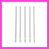 Clear Straws - 5-Pack - Tipsy Magnolia