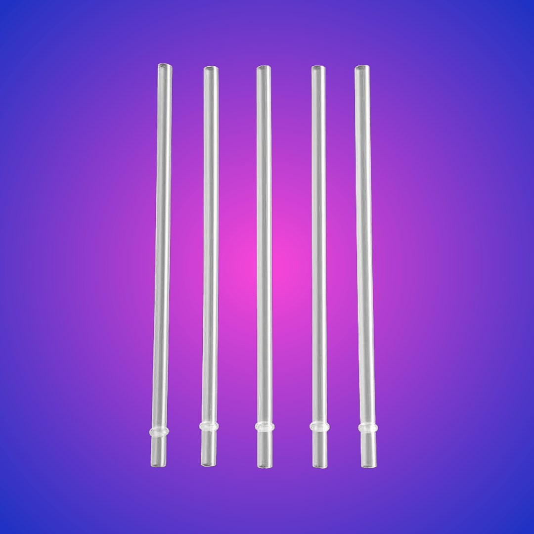 Clear Straws - 5-Pack - Tipsy Magnolia