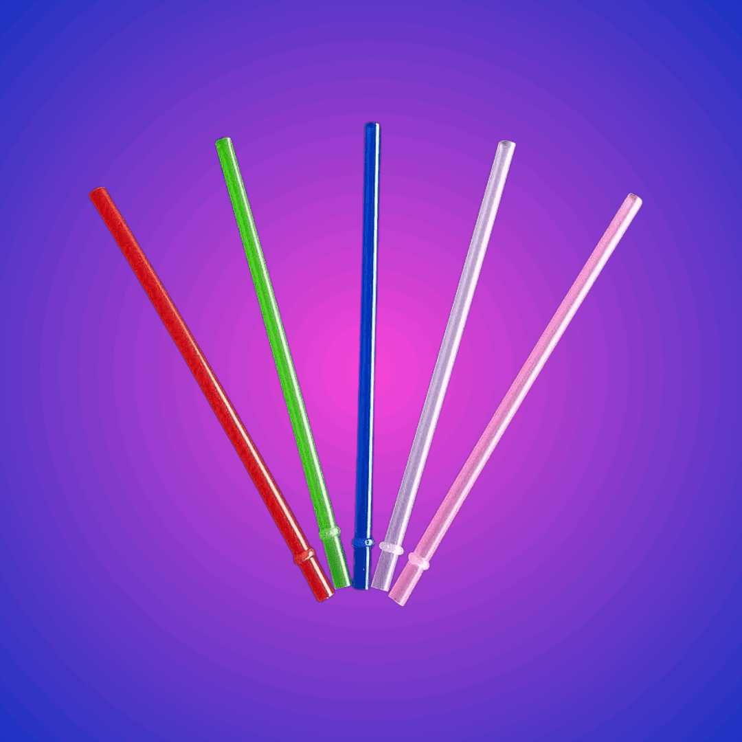 Color Straws - 5 - Pack - Tipsy Magnolia