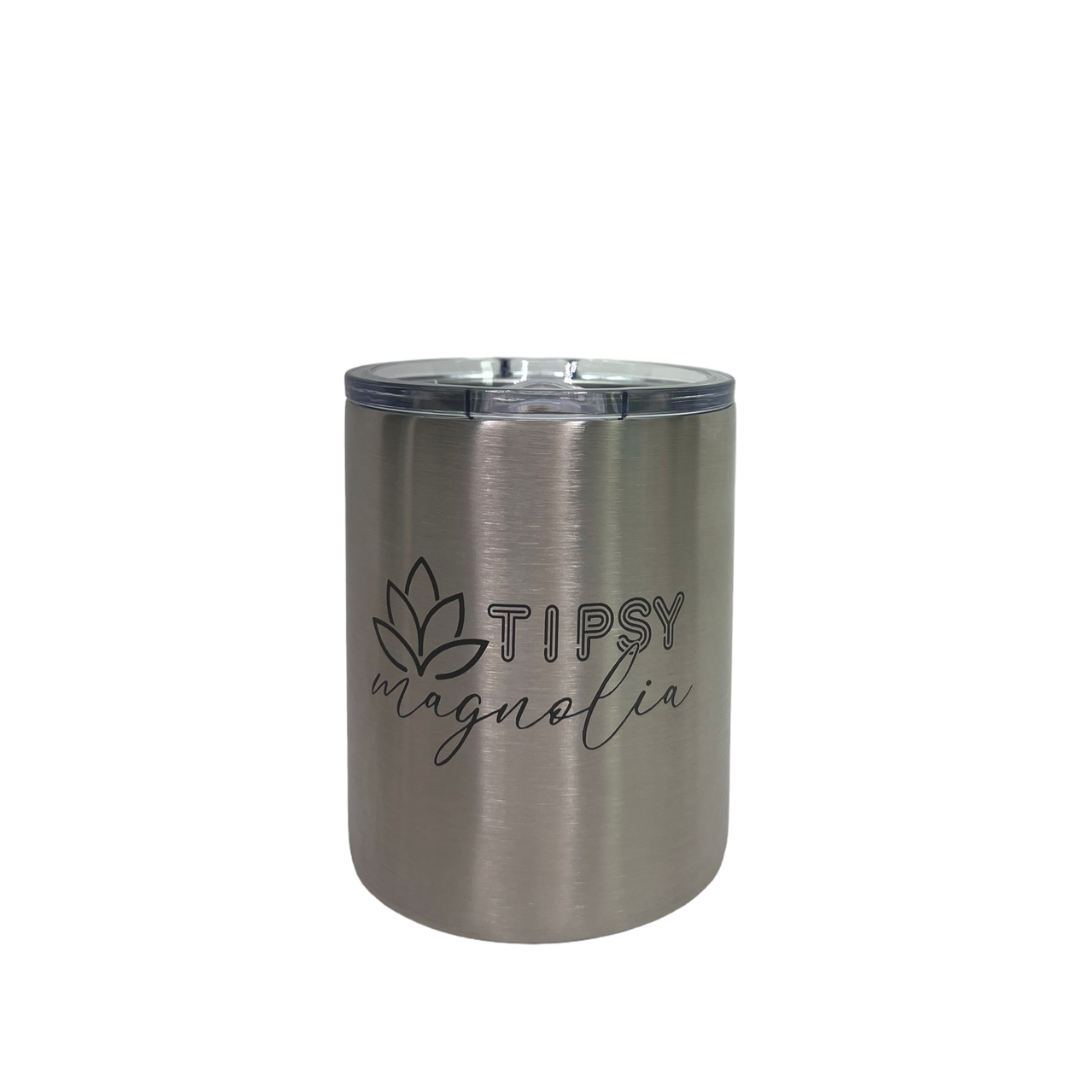 TIPSY MAGNOLIA STAINLESS TUMBLERS
