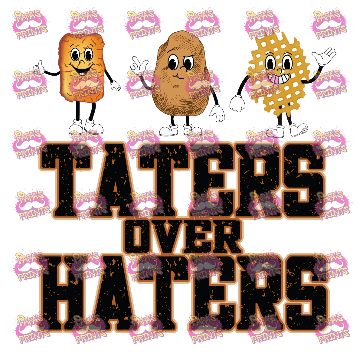 Taters Over Haters Damn Good Decal - Tipsy Magnolia