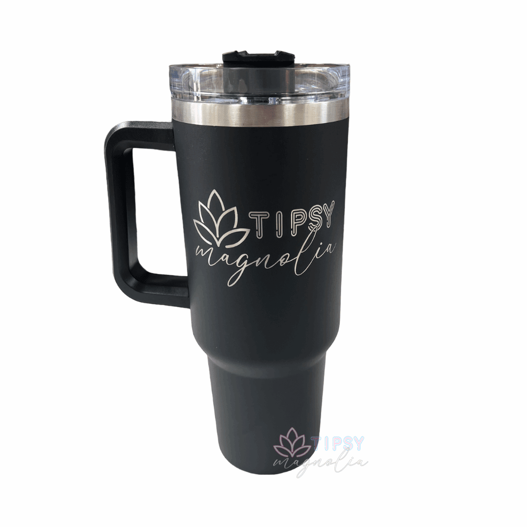 TIPSY MAGNOLIA BLACK 40oz BIG BETTY - Tipsy Magnolia